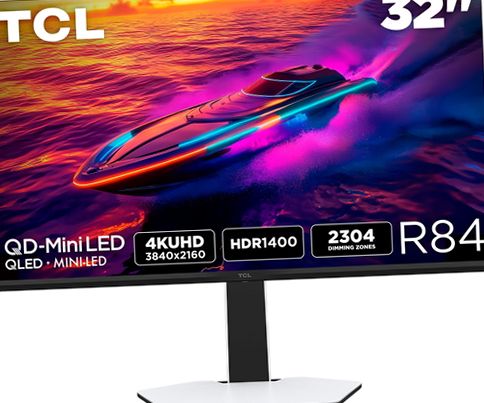 TCL 32R84 32'' R84 Series 4K UHD HDR QD-Mini LED Gaming Monitor