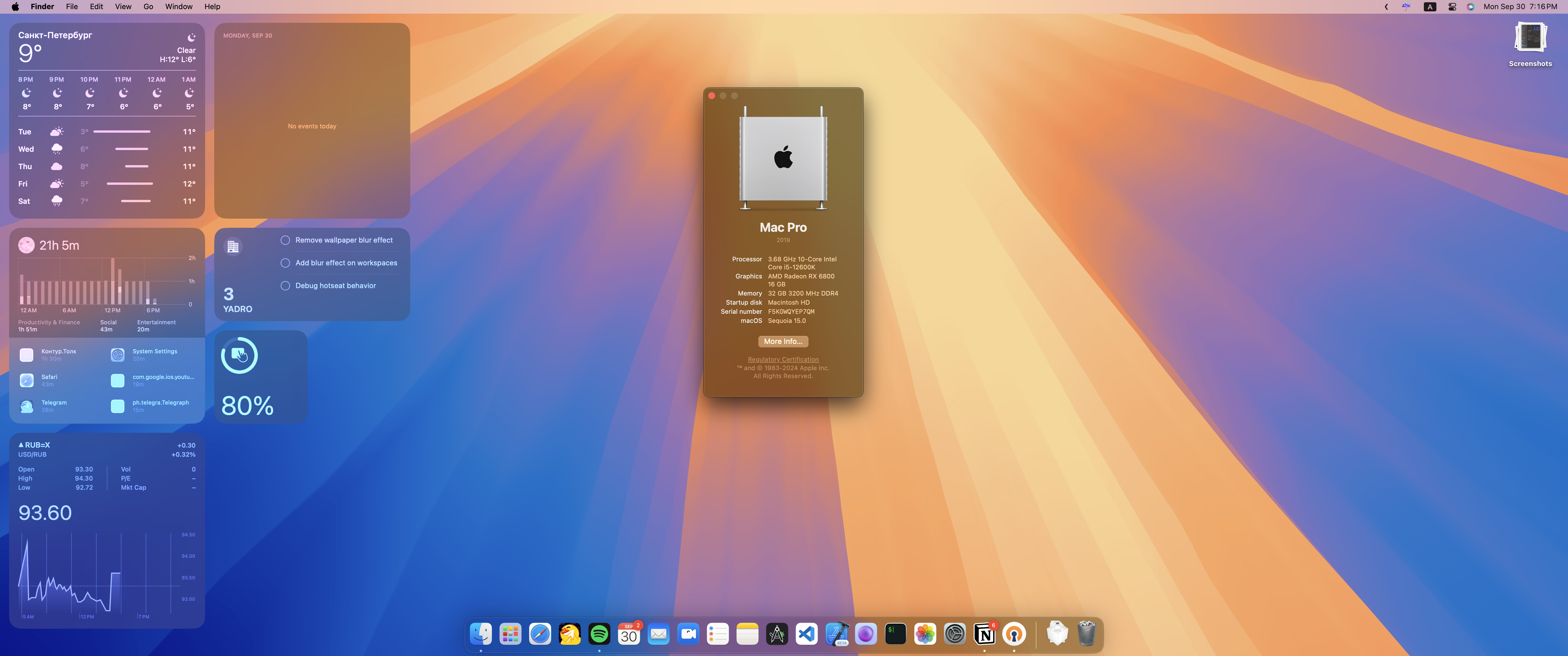 Success! macOS Sequoia and Windows 11 on Alder Lake + Navi 21 : r