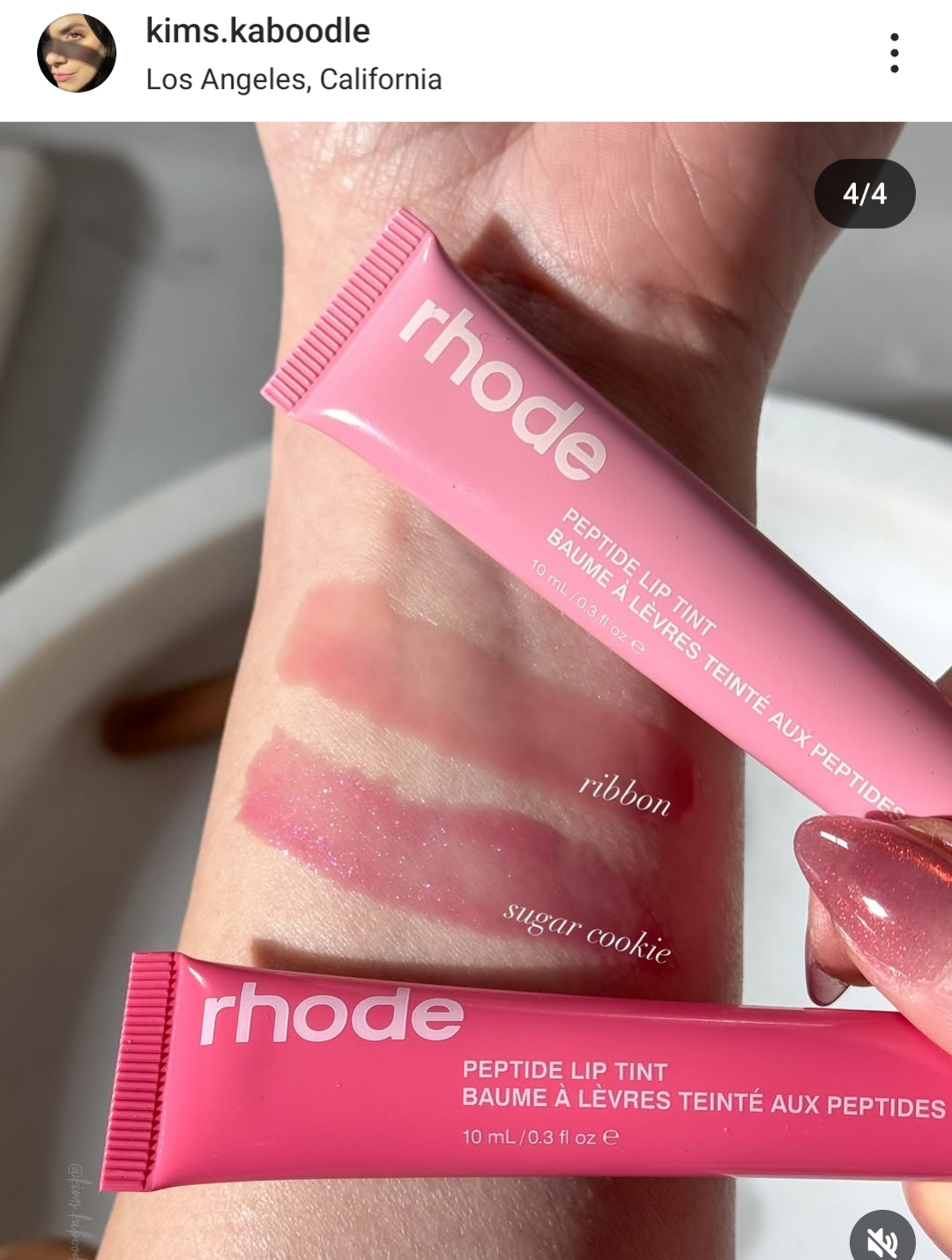 Sugar cookie swatch : r/rhodeskin