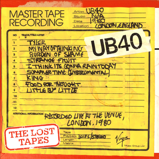 The Lost Tapes - Live At The Venue 1980 - Album by UB40 | Spotify