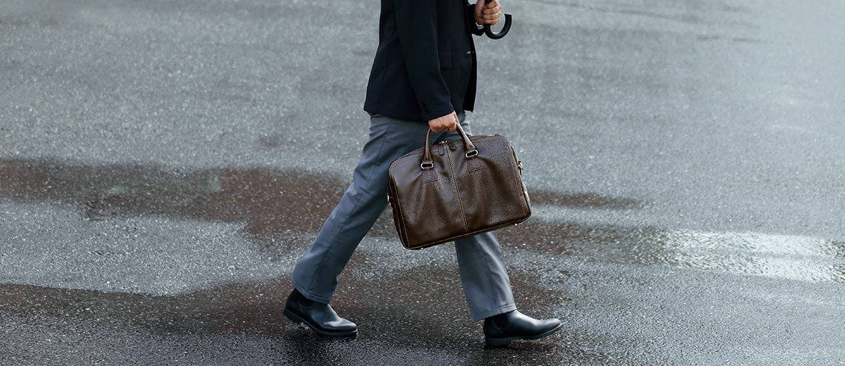 スタッフ愛用品 プロータ 防水ジッパーソフトブリーフ / 土屋鞄製造所