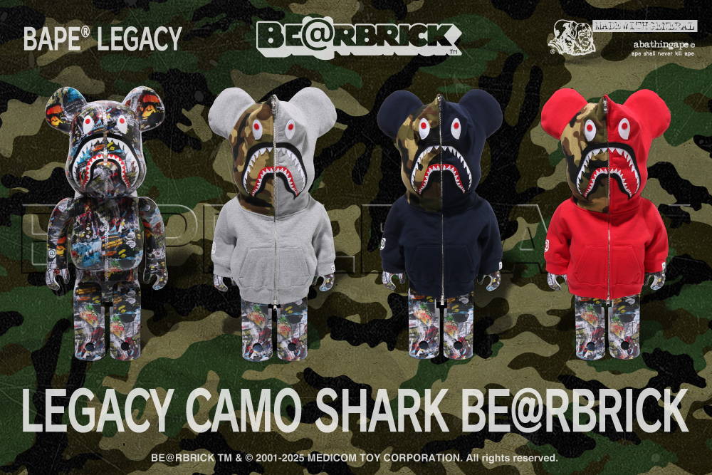 A BATHING APE®︎× BE@RBRICK | bape.com