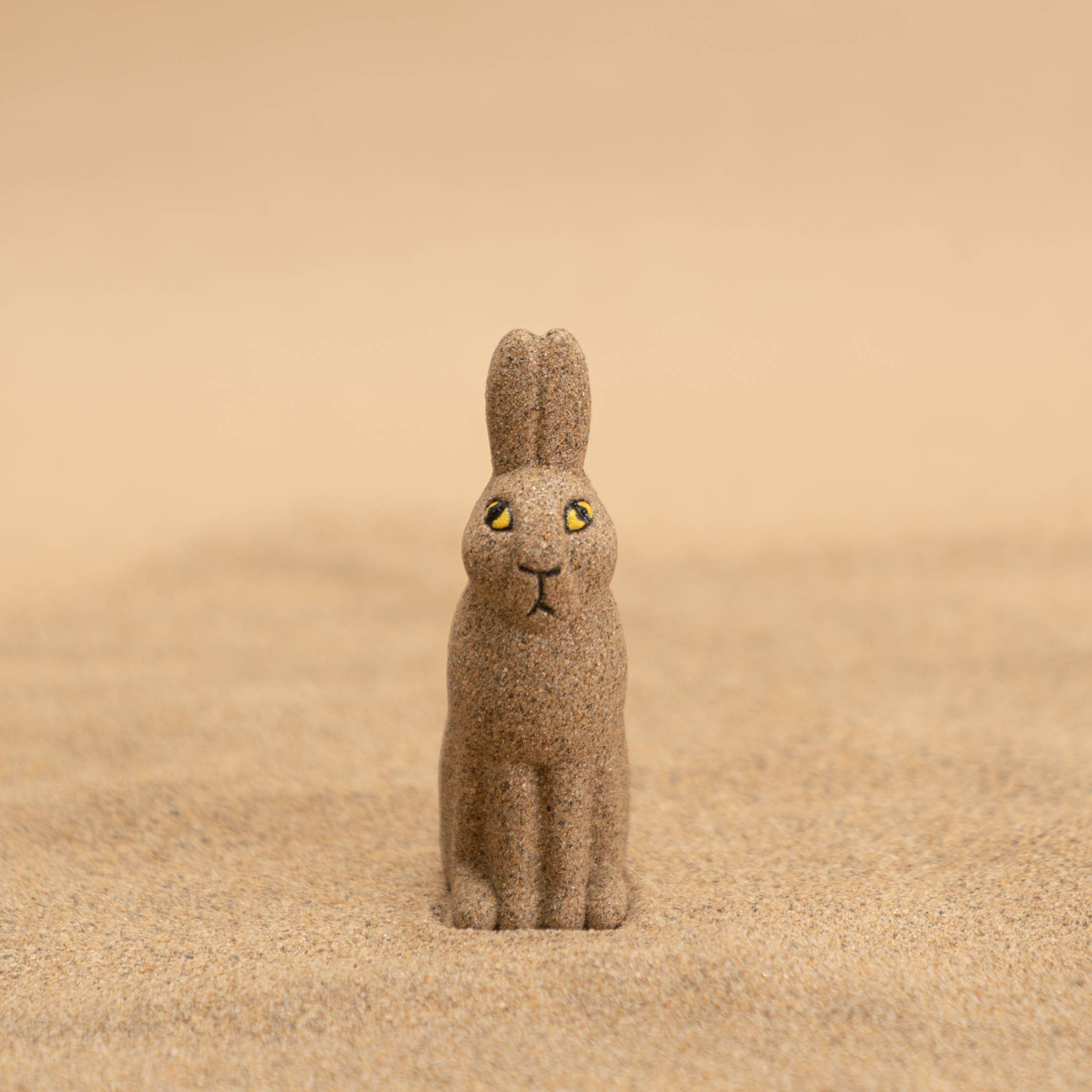 自然がヒントをくれる、3羽のうさぎ。