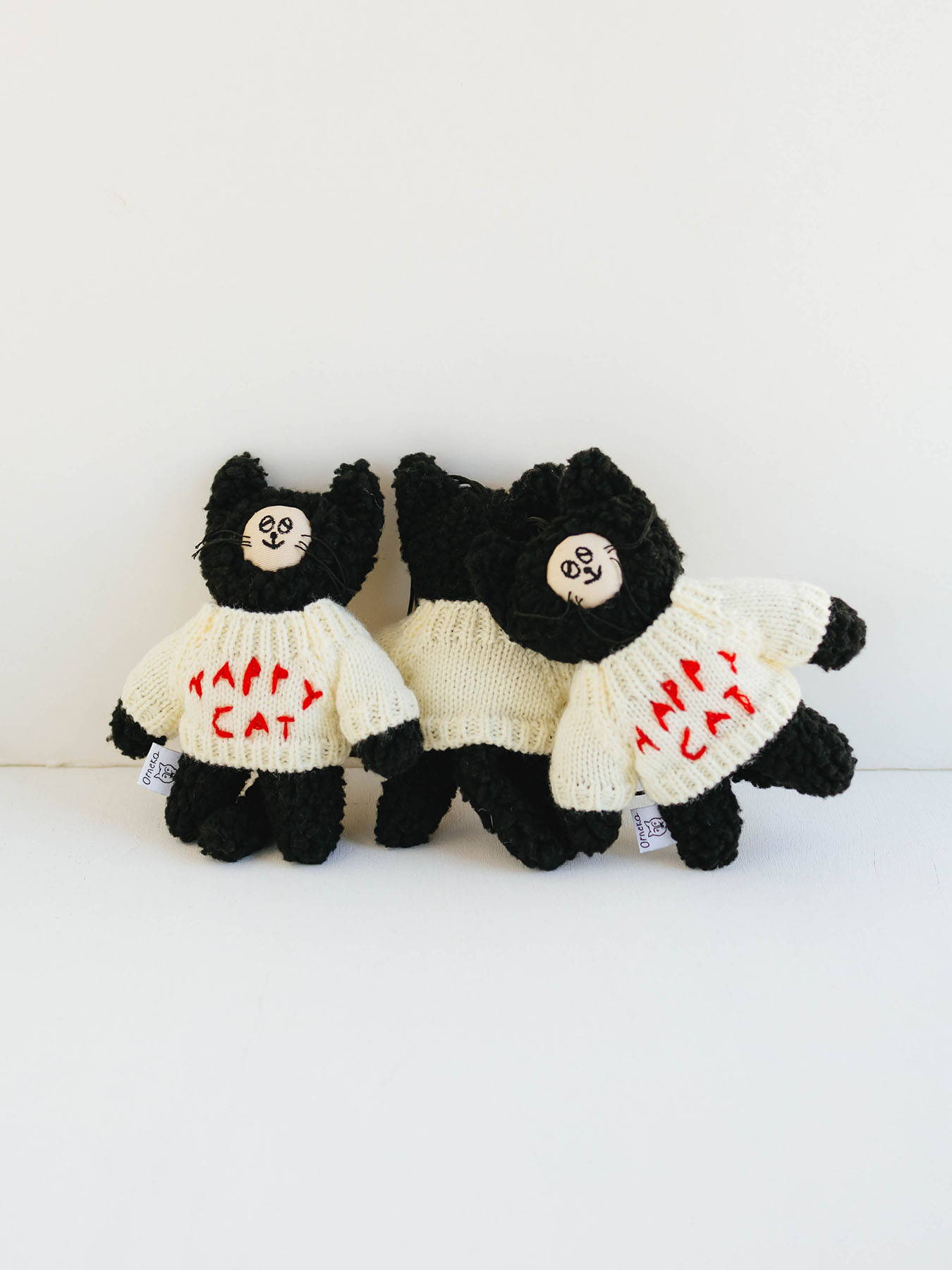 坂巻弓華 HAPPY CAT ぬいぐるみ｜オブジェ・ぬいぐるみ｜オルネ ド