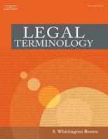 Legal Terminology book by Gordon W. Brown