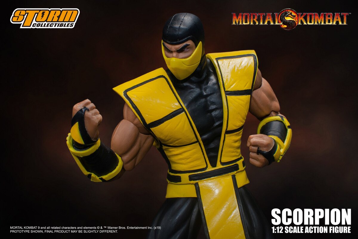 Storm Collectibles Teases 1:12 Ultimate Mortal Kombat 3 Scorpion