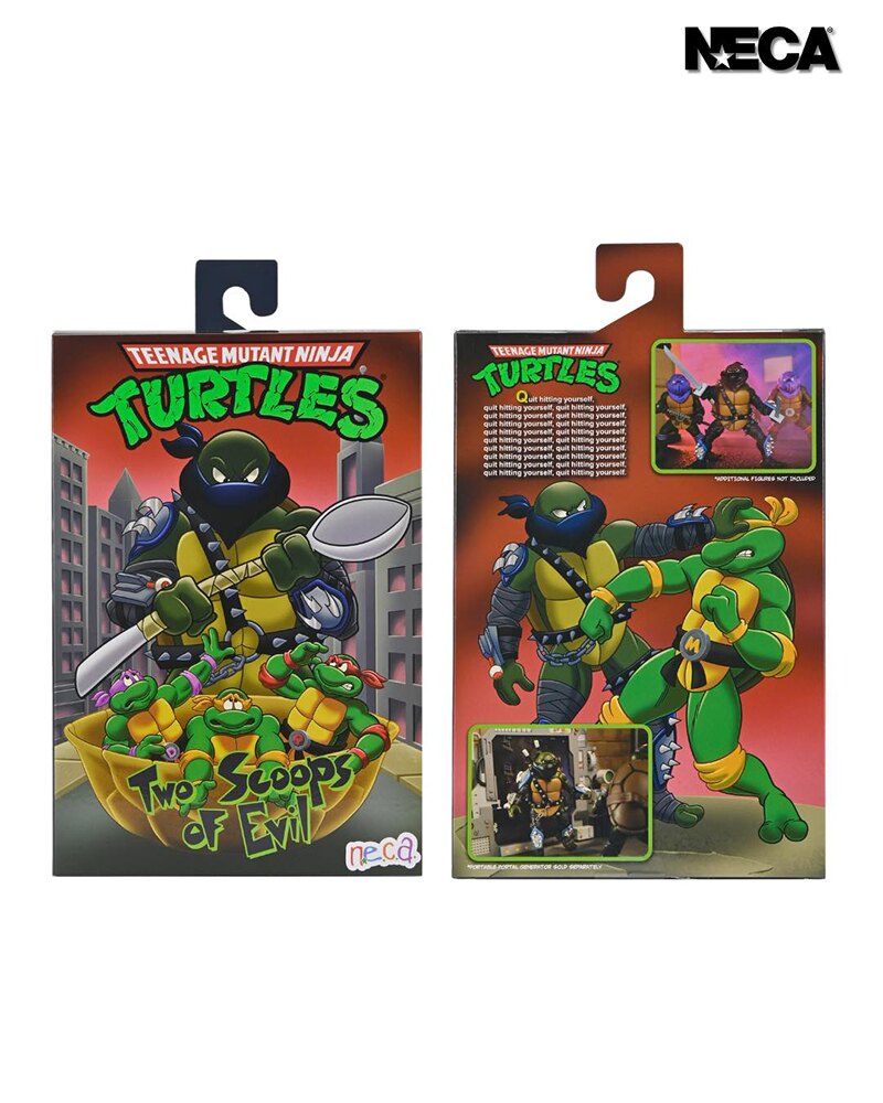 NECA Teenage Mutant Ninja Turtles Cartoon Collection Dark Leo