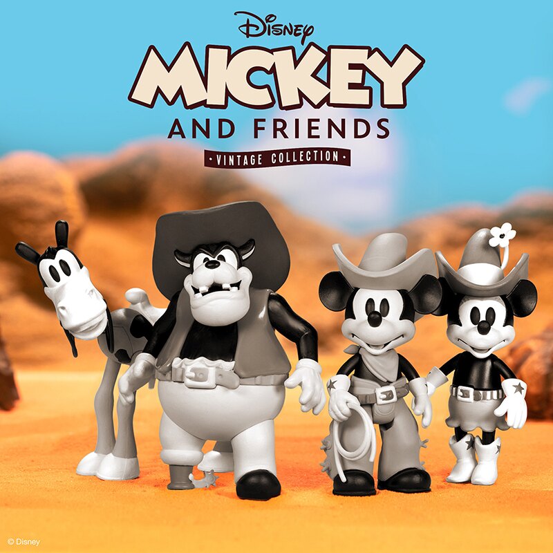 Super7 Disney's Mickey and Friends Vintage Collection ReAction