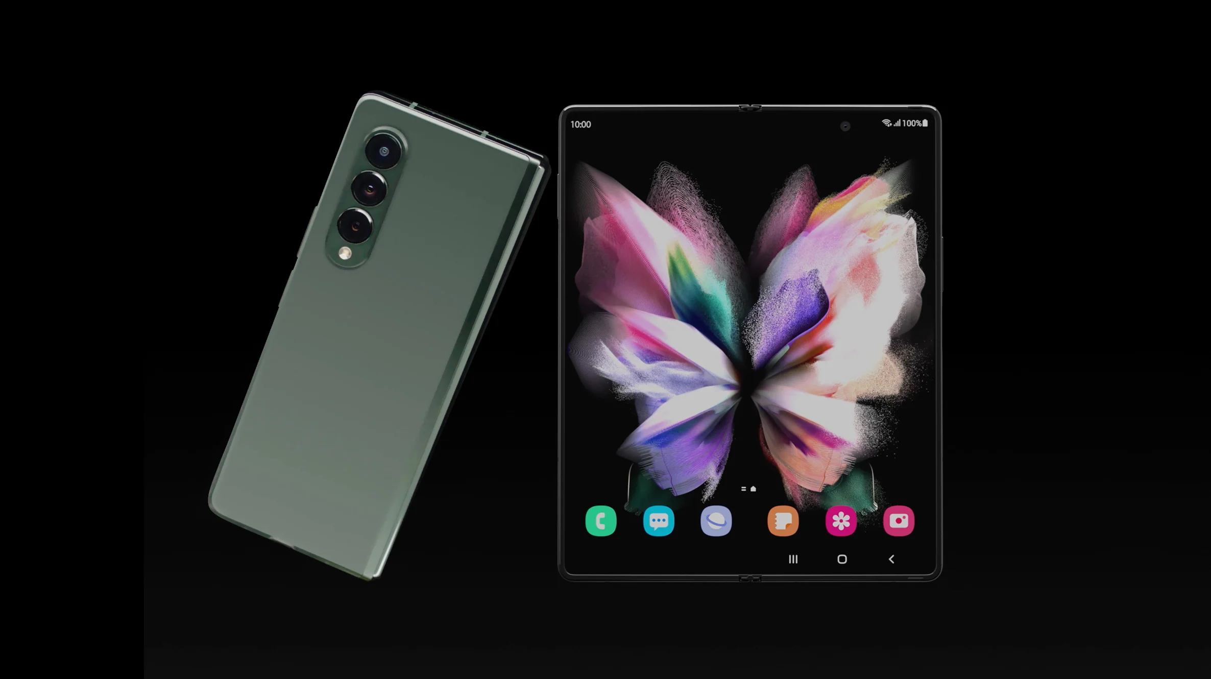 Galaxy Z Fold3 5G」、Sペン対応の両開き折りたたみ型 - ケータイ Watch