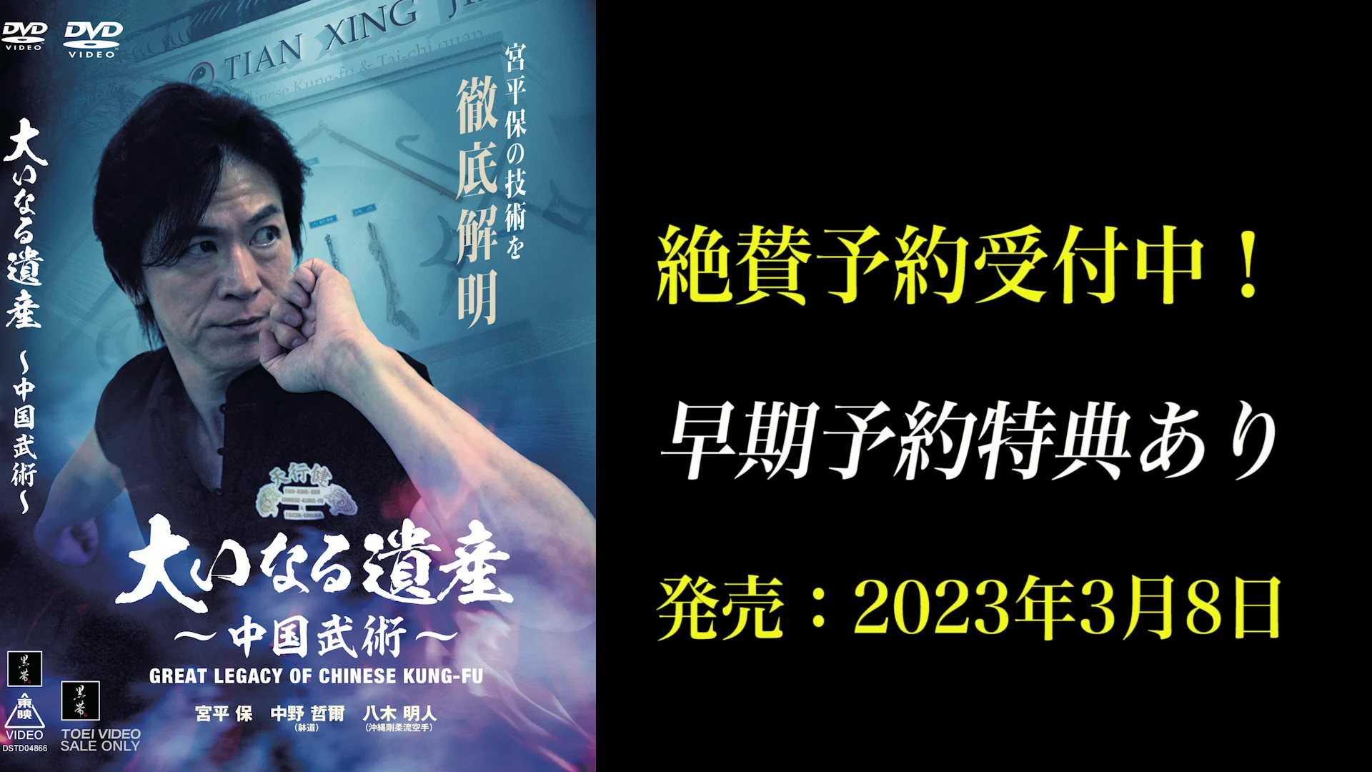 大いなる遺産 ～中国武術 ～」DVD＋スペシャルファンブック【愛蔵版