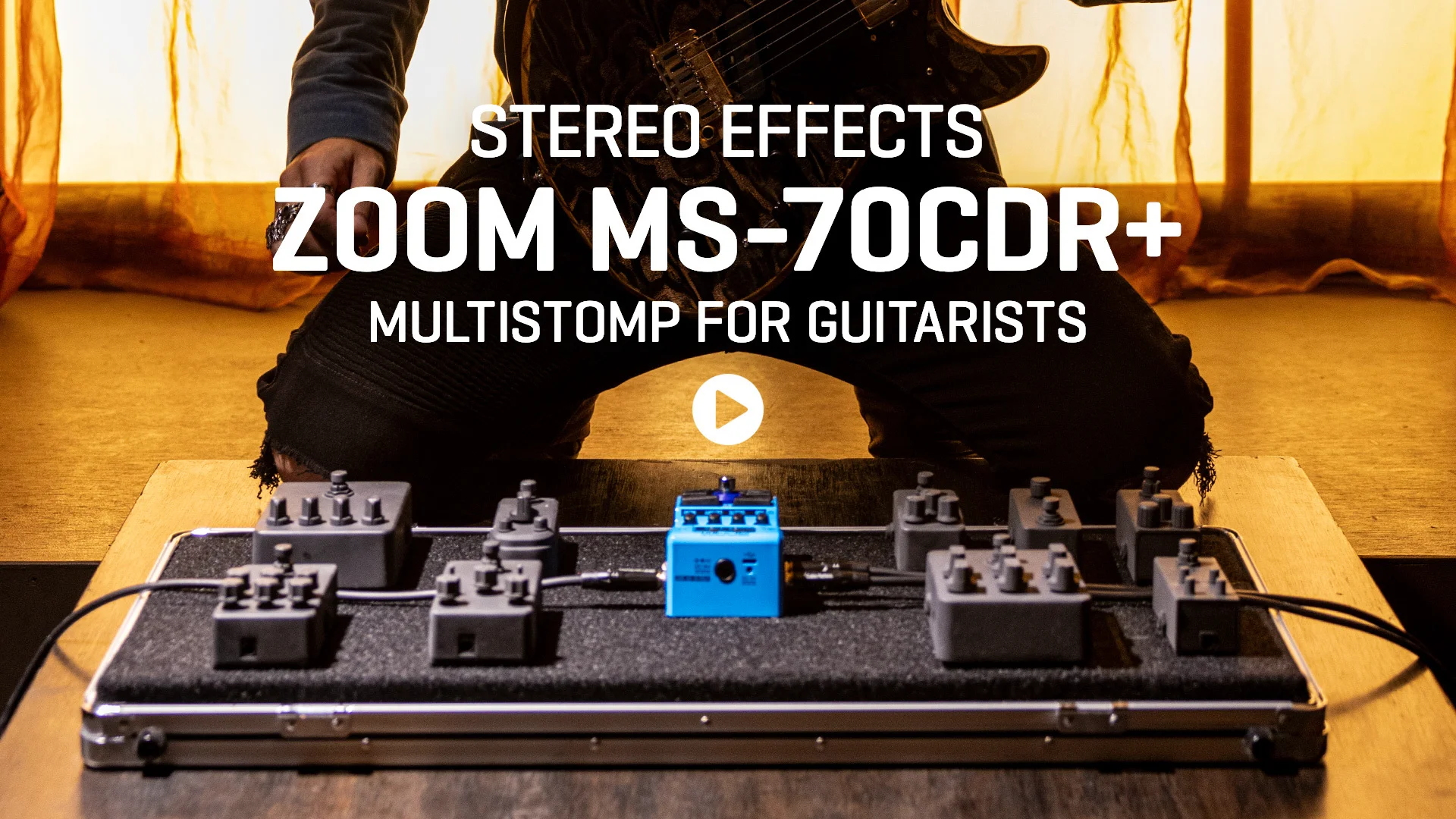 MS-70CDR+ MultiStomp for Guitarists | Buy Now | ZOOM