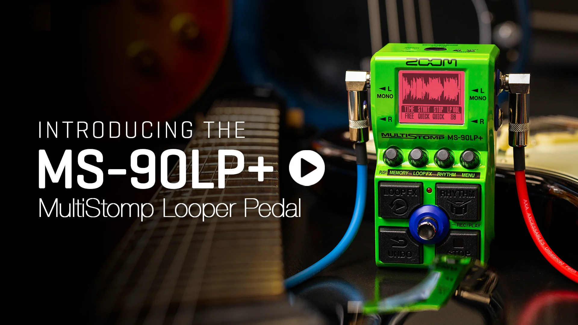 MS-90LP+ MultiStomp for Guitarists | Buy Now | ZOOM