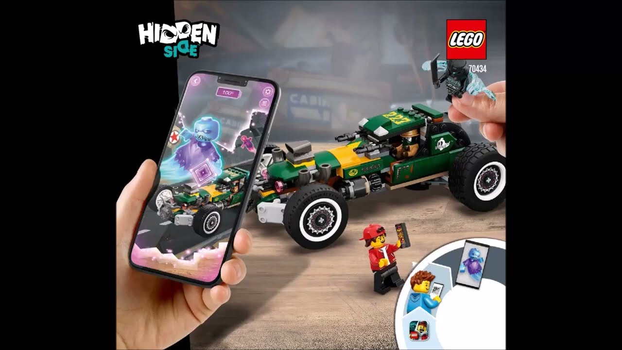 LEGO Instructions | Hidden Side | 70434 | Supernatural Race Car