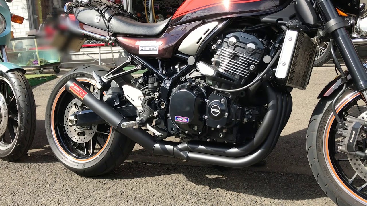 MISTY Z900rs 427手曲マフラー おまけLサイレンサー付 Z900RS