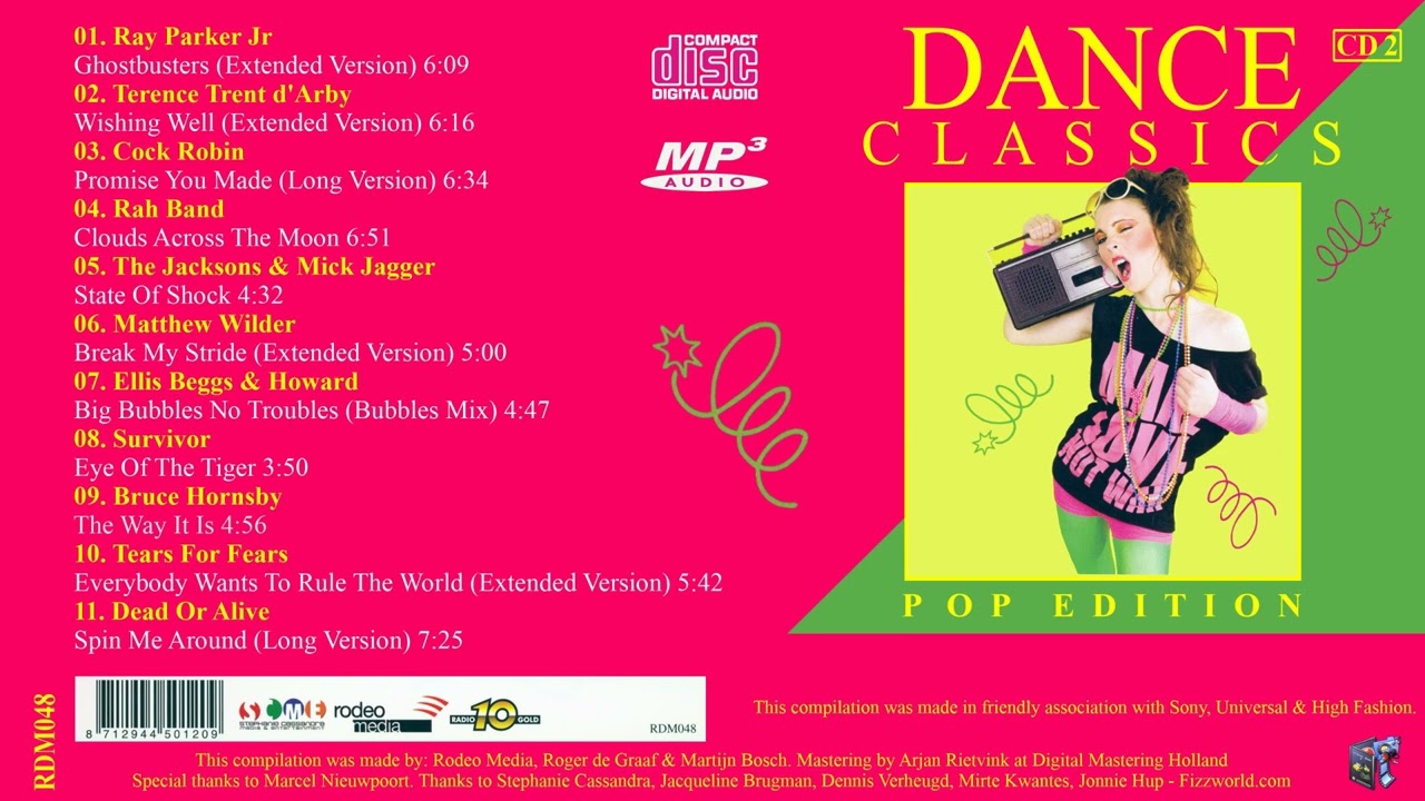 Dance Classics - Pop Edition Vol.1 (Disc 2) - YouTube