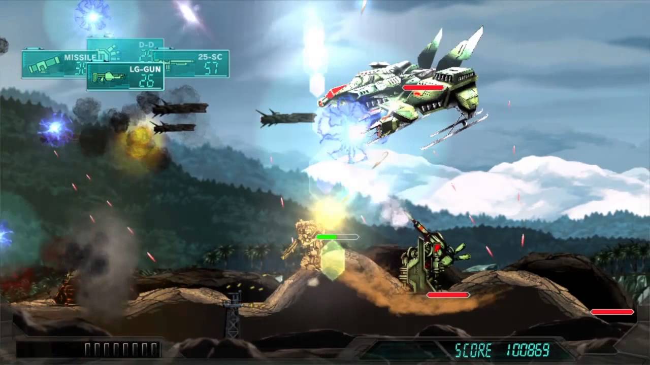 PS4「重装機兵レイノス」第三弾PV - YouTube