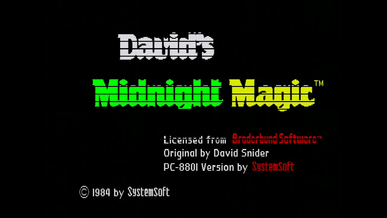 ブローダーバンドのピンボール『David's Midnight Magic』、システム