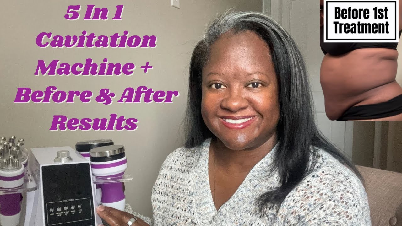 5 in 1 40K Ultrasonic Cavitation Beauty Machine