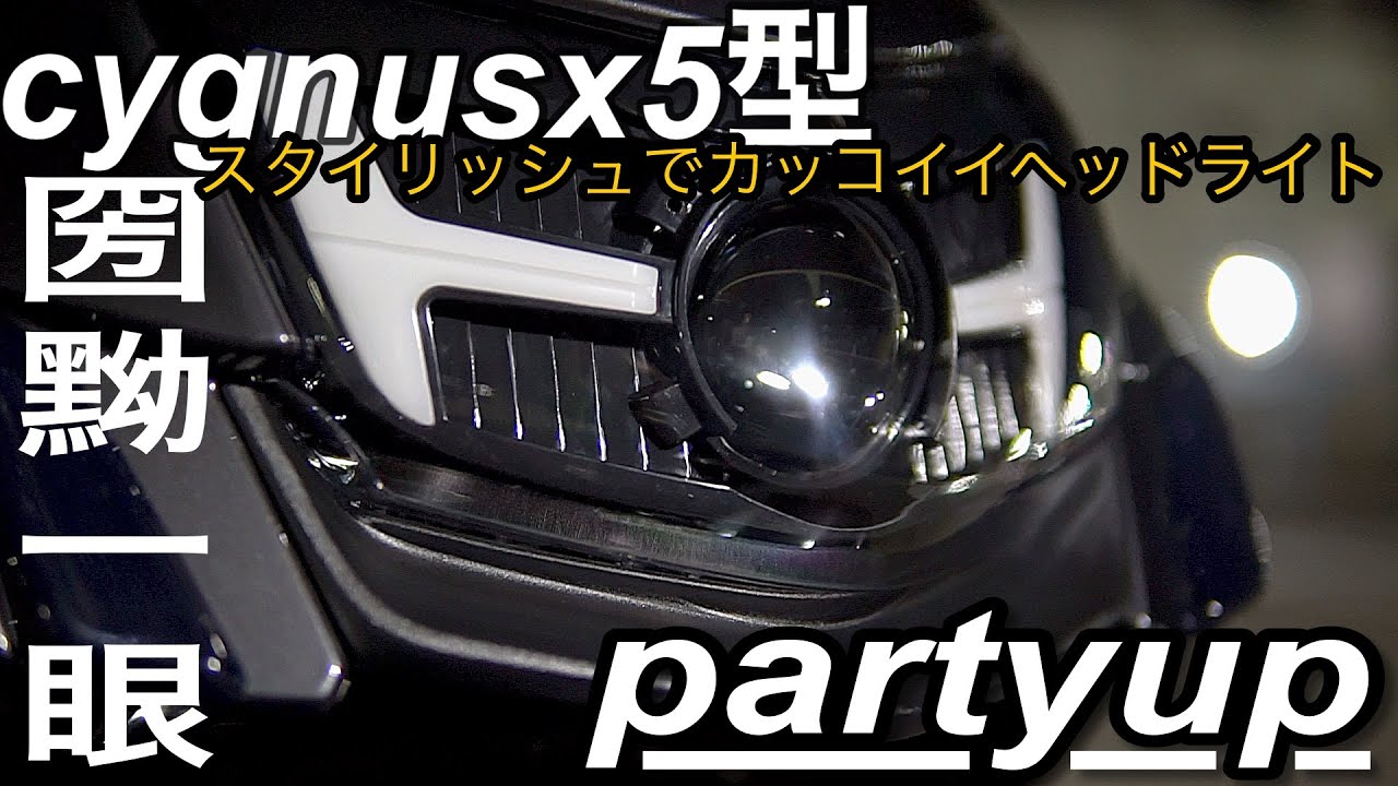 シグナスx5型ヘッドライトを台灣から取り寄せて来た‼️台灣から来た