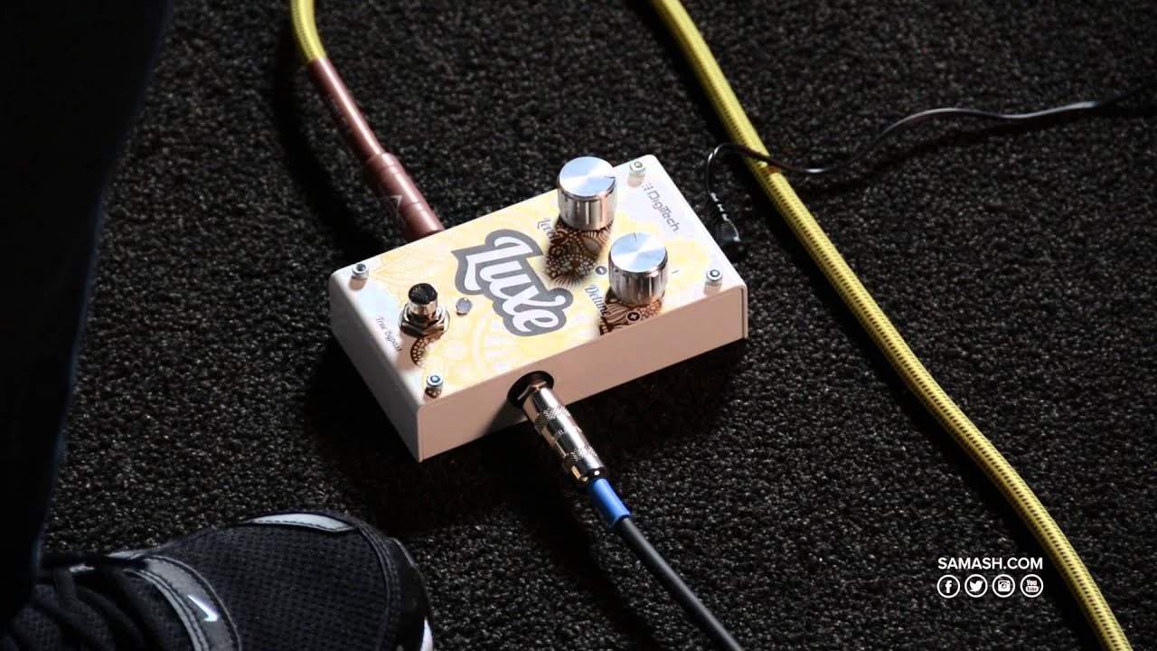 DigiTech Luxe Polyphonic Detune Guitar Effect Pedal | Quicklook