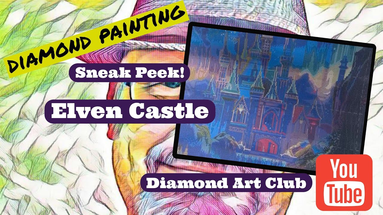 Diamond Art Club Sneak Peek - Elven Castle! - YouTube