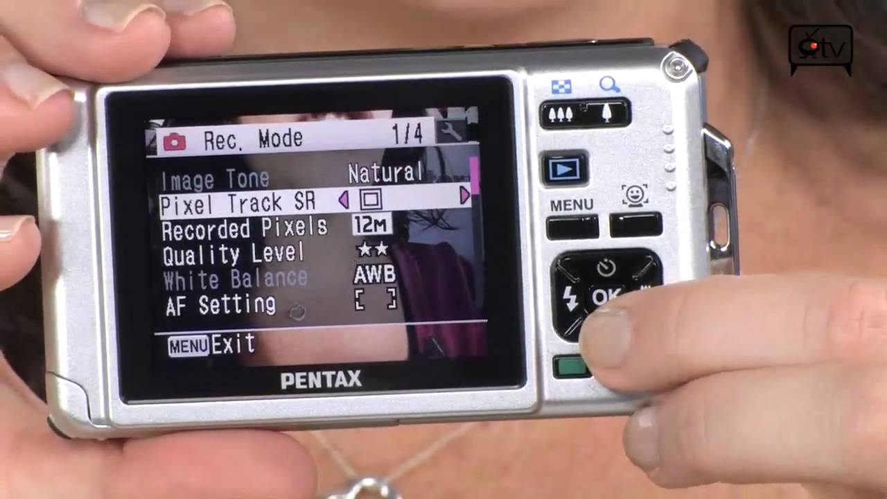 Pentax Optio W80 Digital Camera - YouTube