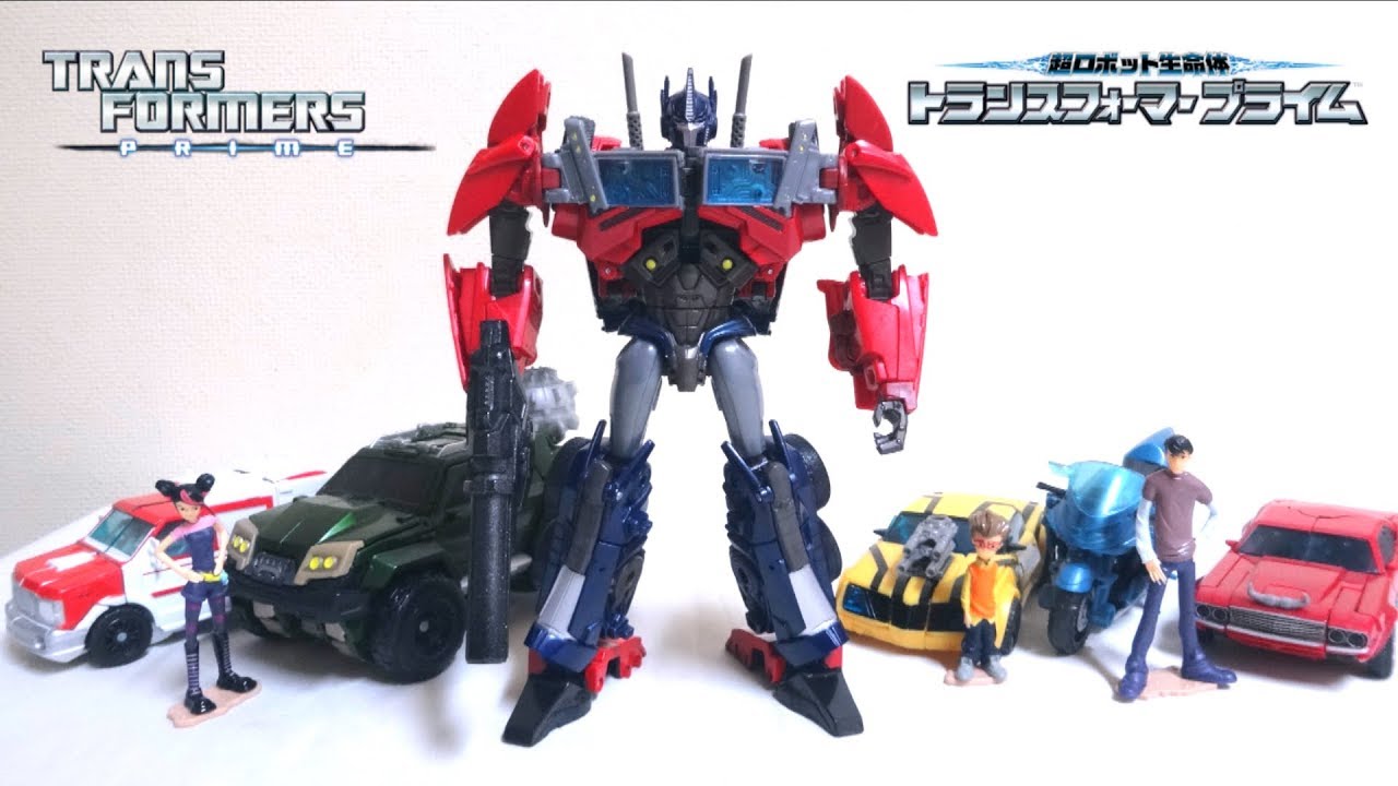 Transformers Prime】Optimus Prime First Edition Voyager Class