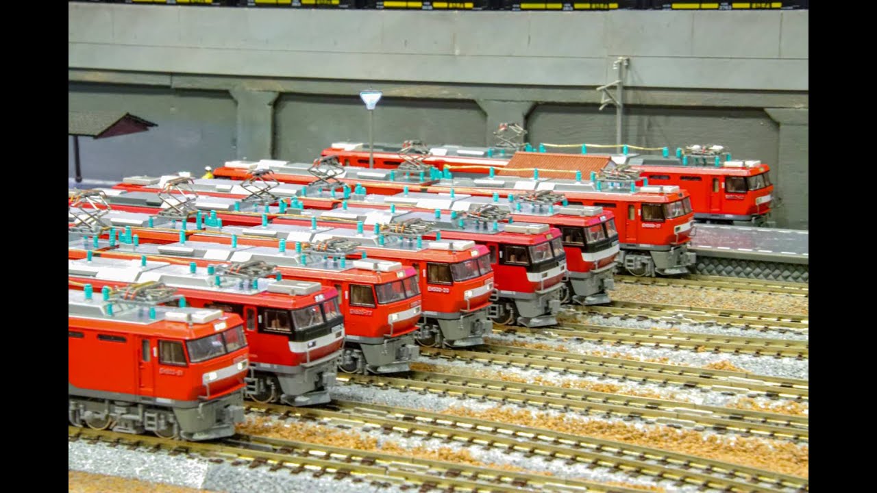 鉄道模型】【EH500 金太郎】【貨物列車】【Nゲージ】これが最後の参加