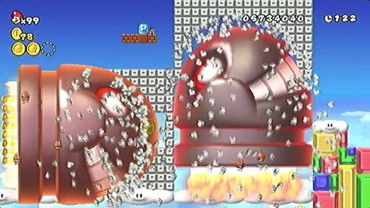 NewスーパーマリオブラザーズWii-80「真のラストステージ！ワールド9