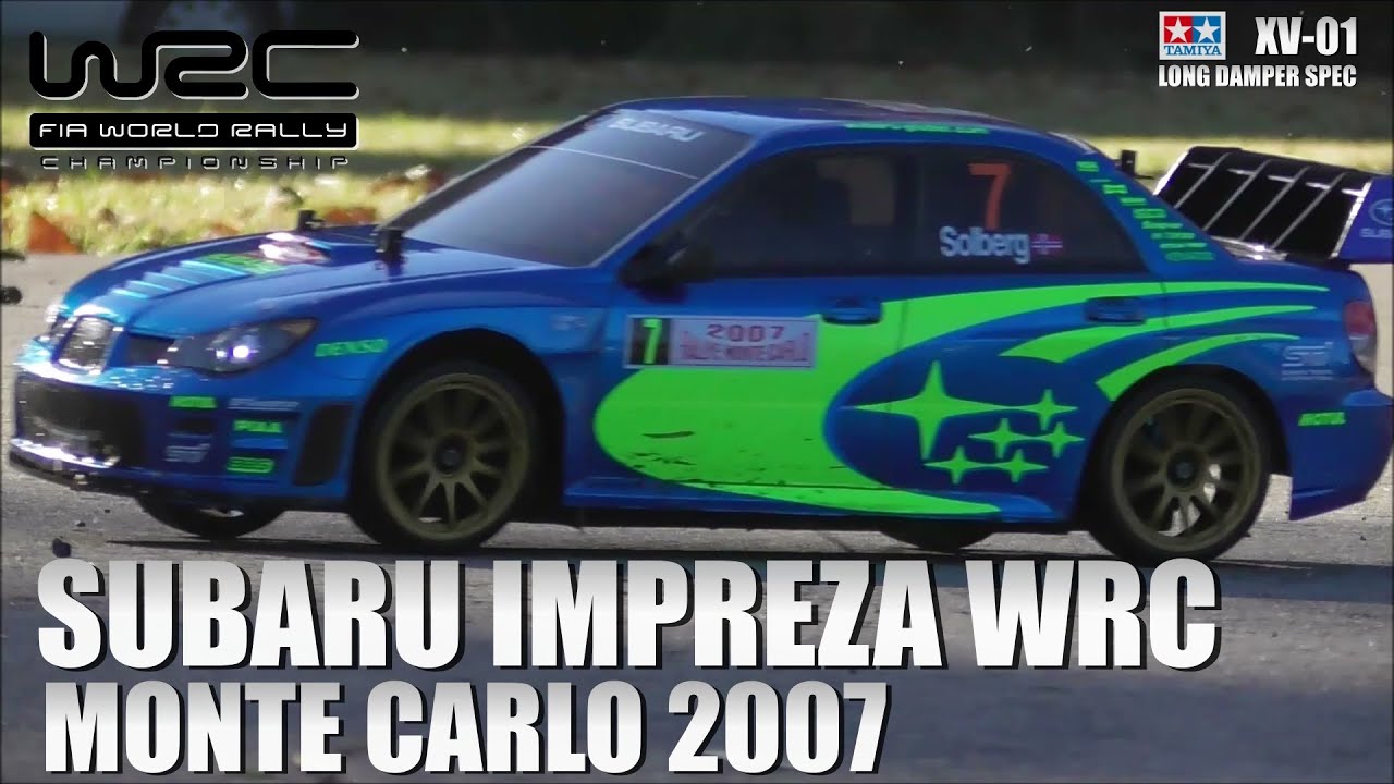タミヤXV-01インプレッサWRC'07が欲しくなるビデオ WANT XV-01?IMPREZA