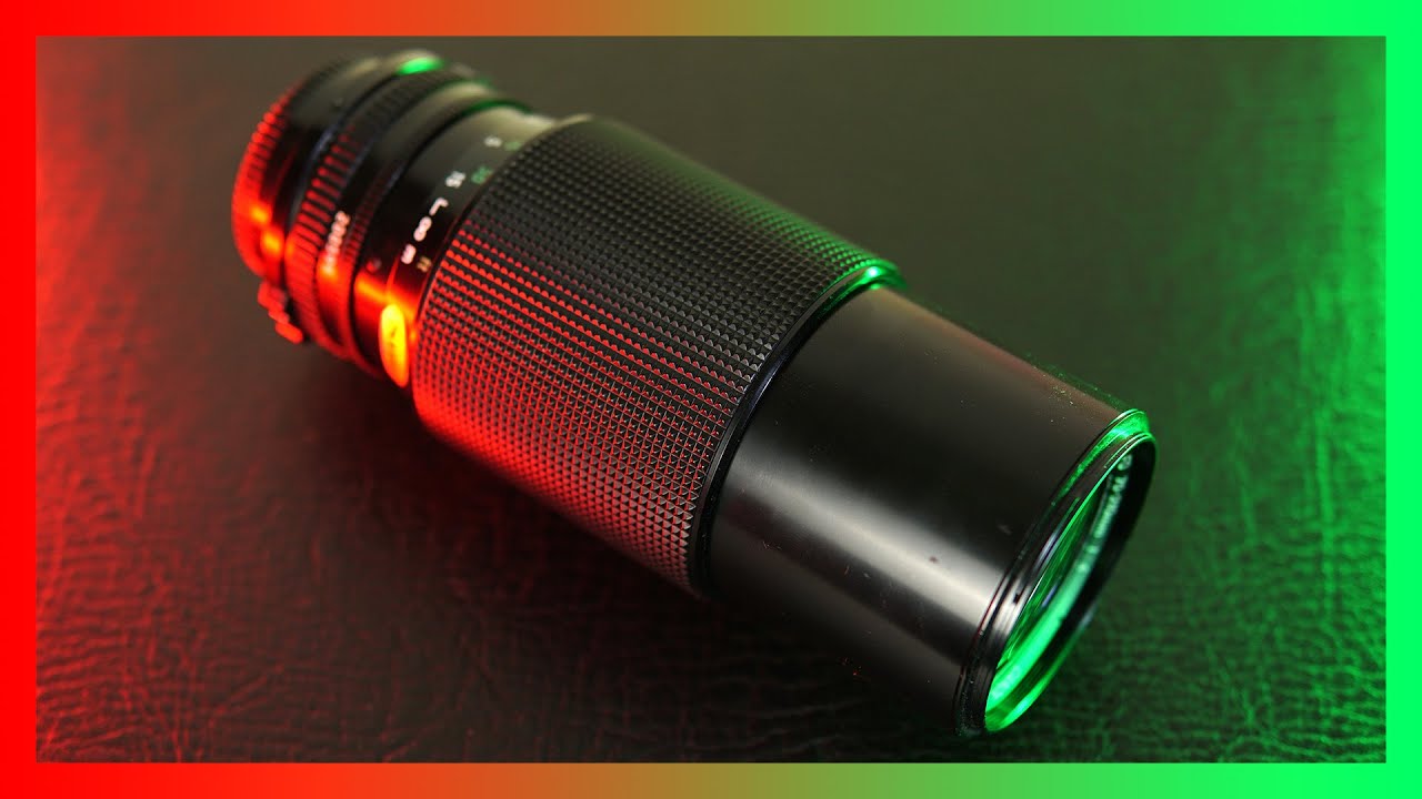 Canon FD 70-210mm f4 vintage lens review and test - YouTube