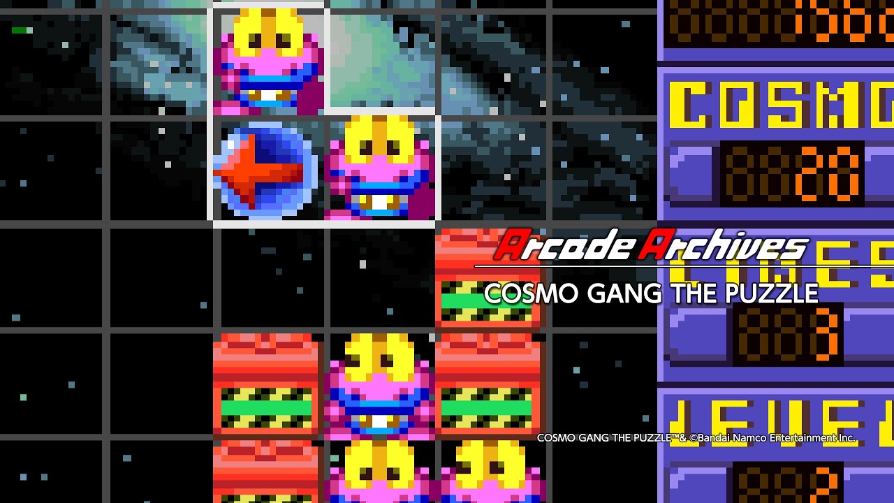 Arcade Archives COSMO GANG THE PUZZLE - YouTube