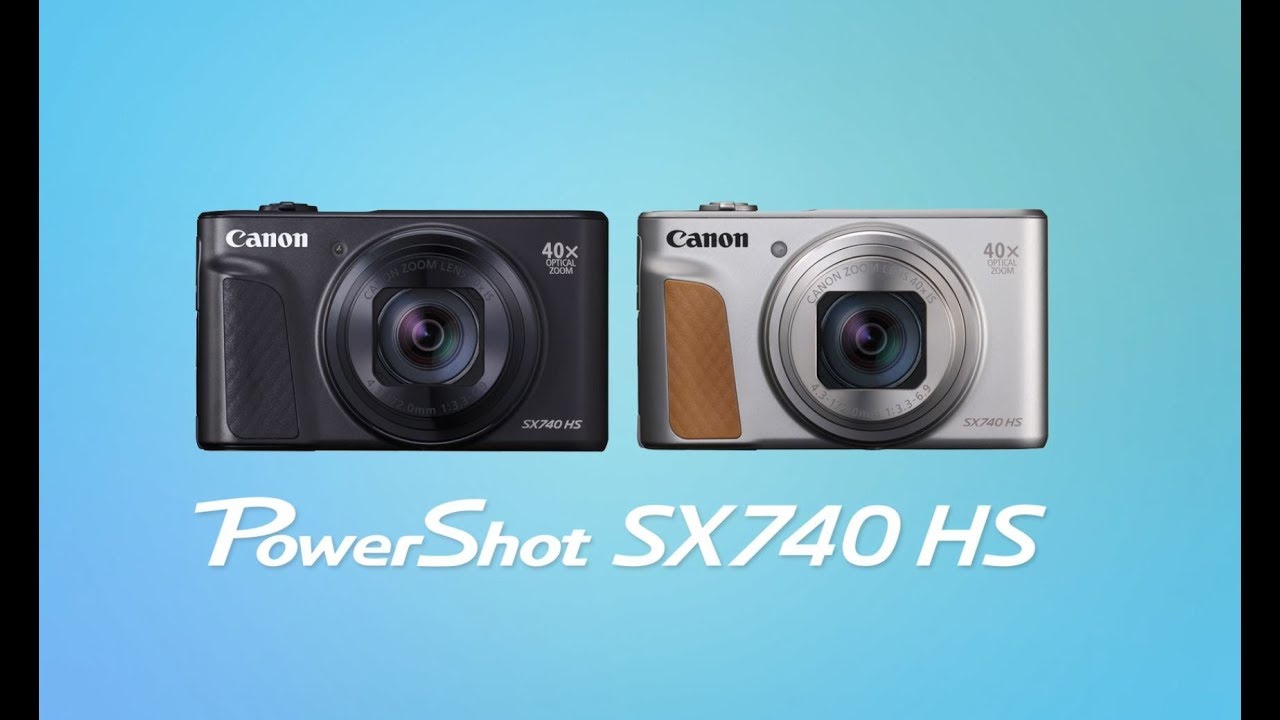 Canon PowerShot SX740 HS Digital Camera (Silver) by Canon at B&C