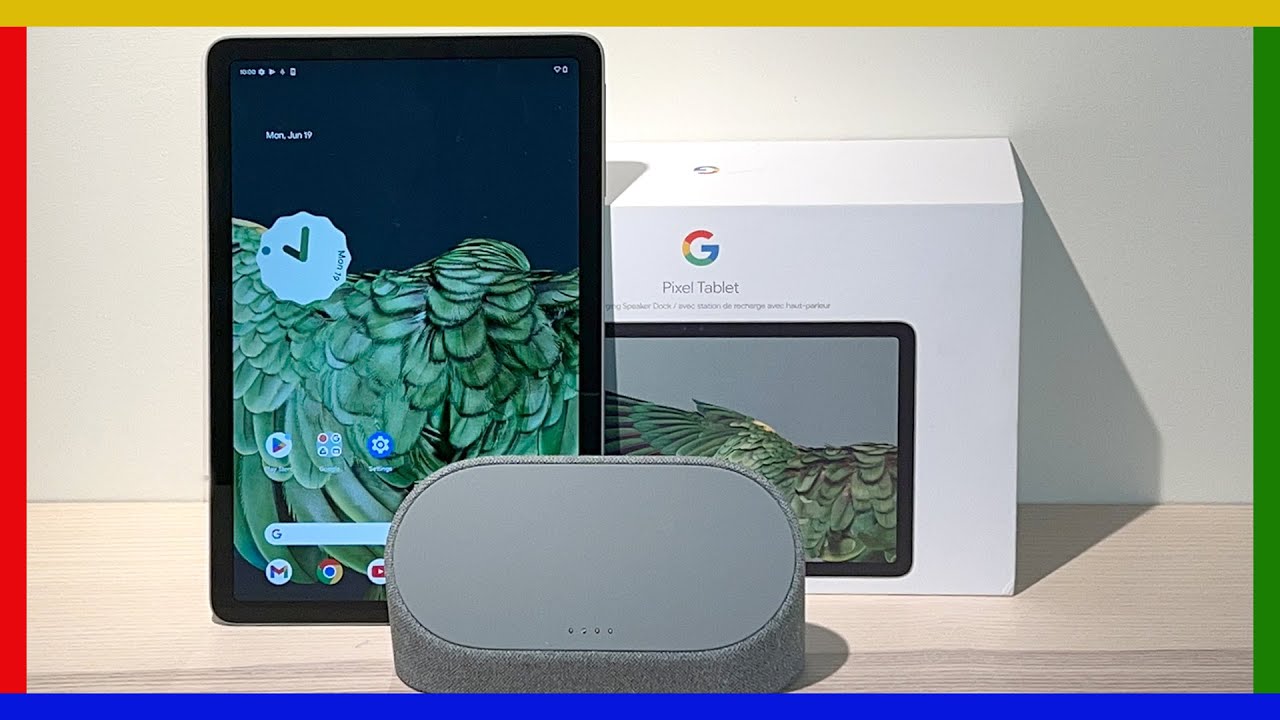 New Google Pixel Tablet Unboxing With Charging Speaker Dock