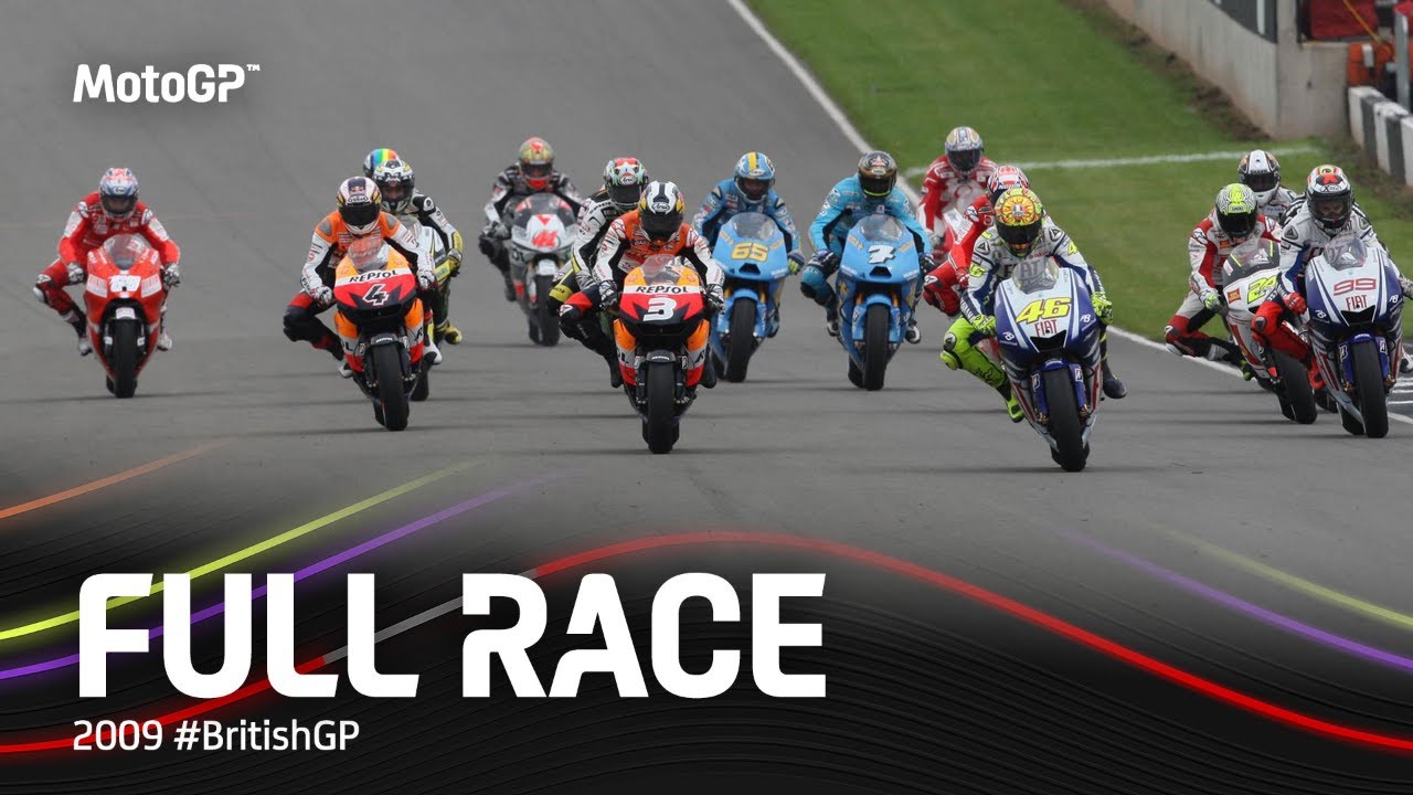 2009 #BritishGP | MotoGP™ Full Race - YouTube
