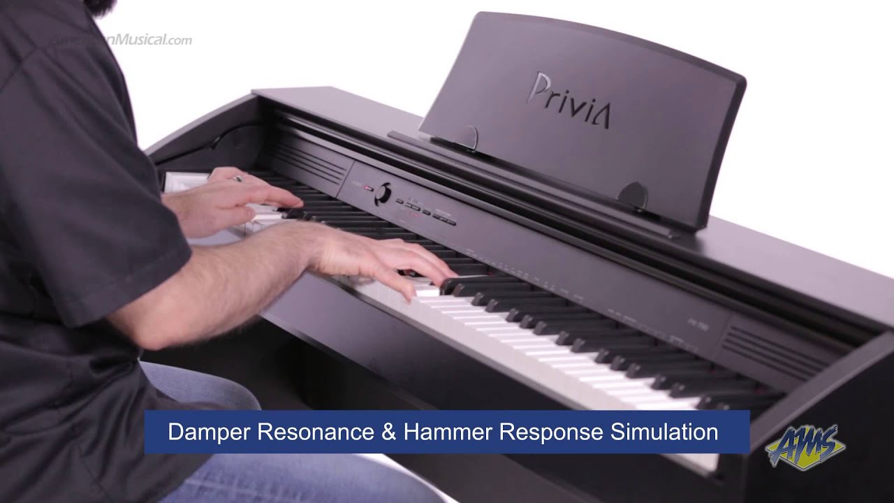 Casio Privia PX750 Digital Piano - Casio Privia PX750 - YouTube