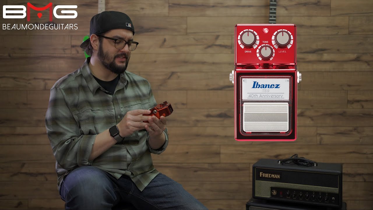 Ibanez TS9 40th Anniversary Tube Screamer Overdrive Demo - YouTube