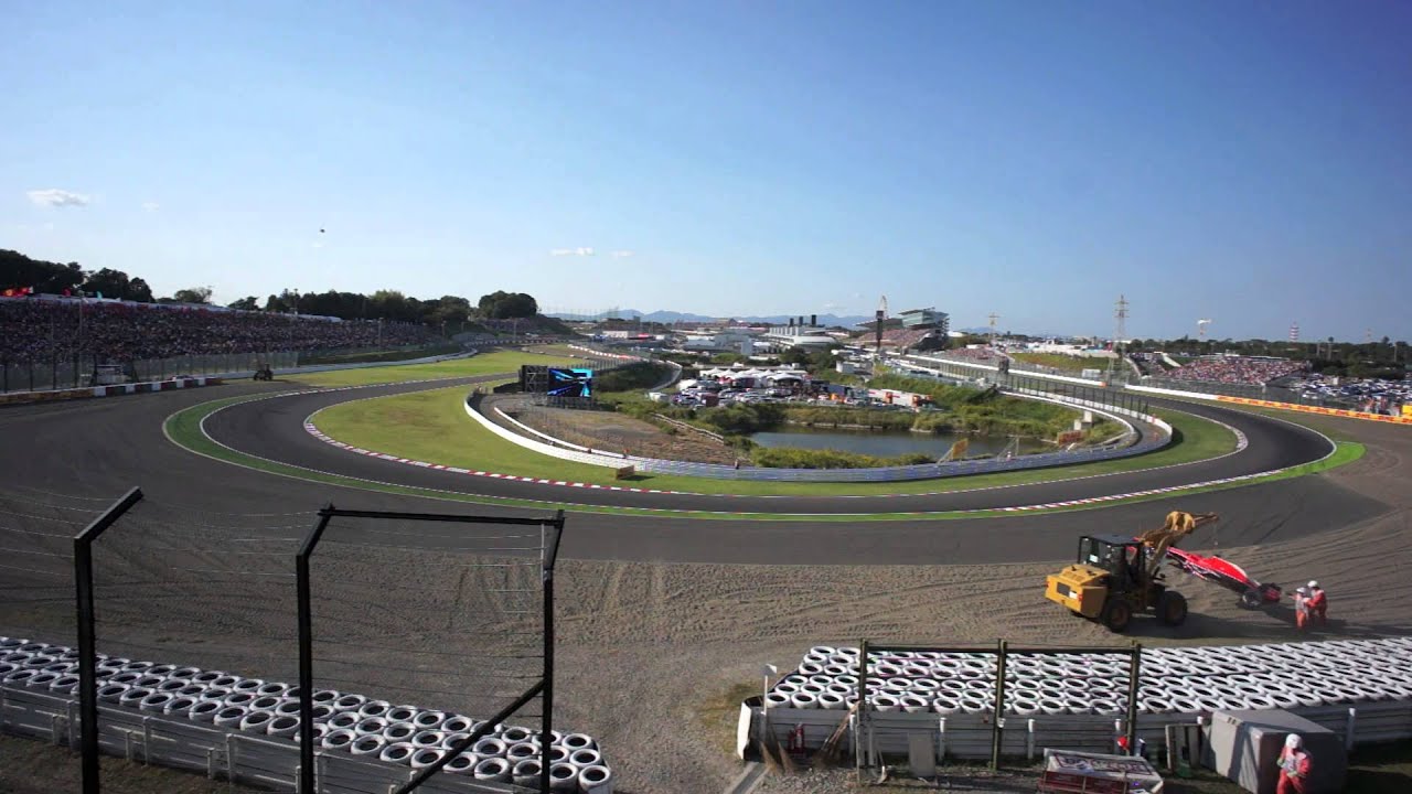 2013 F1 日本グランプリ 決勝スタート 鈴鹿マーシャルのダッシュ