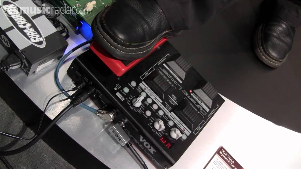 Vox Dynamic Looper Pedal demo at NAMM 2011 - YouTube