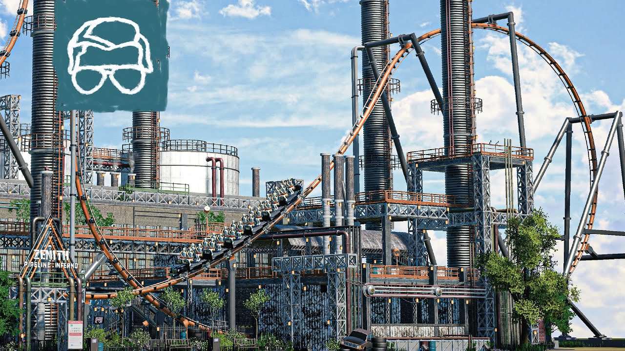Zenith: Pipeline Inferno - Planet Coaster - Vekoma Super Boomerang