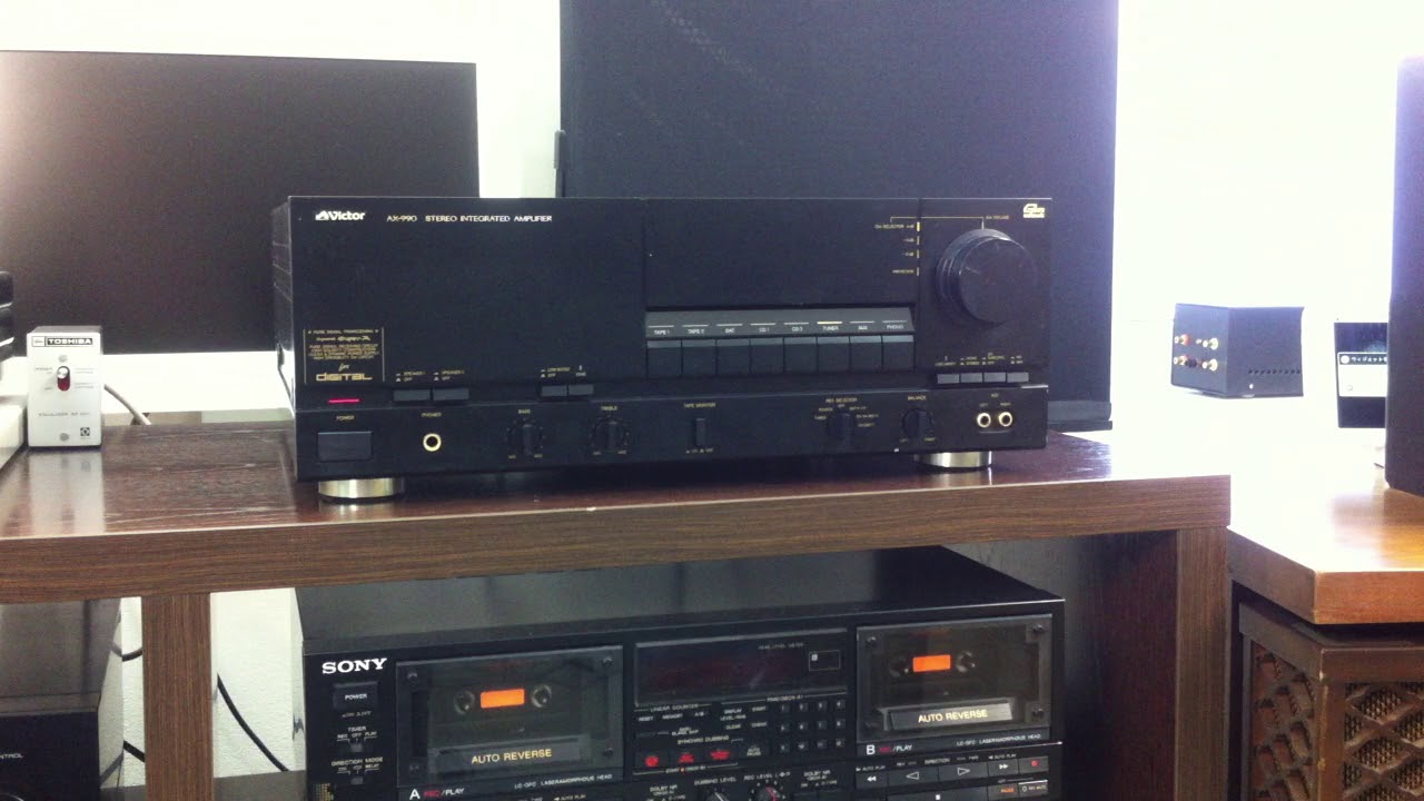 し－よ－つたわか Victor AX-990 ステレオアンプ Victor (JVC) AX-990
