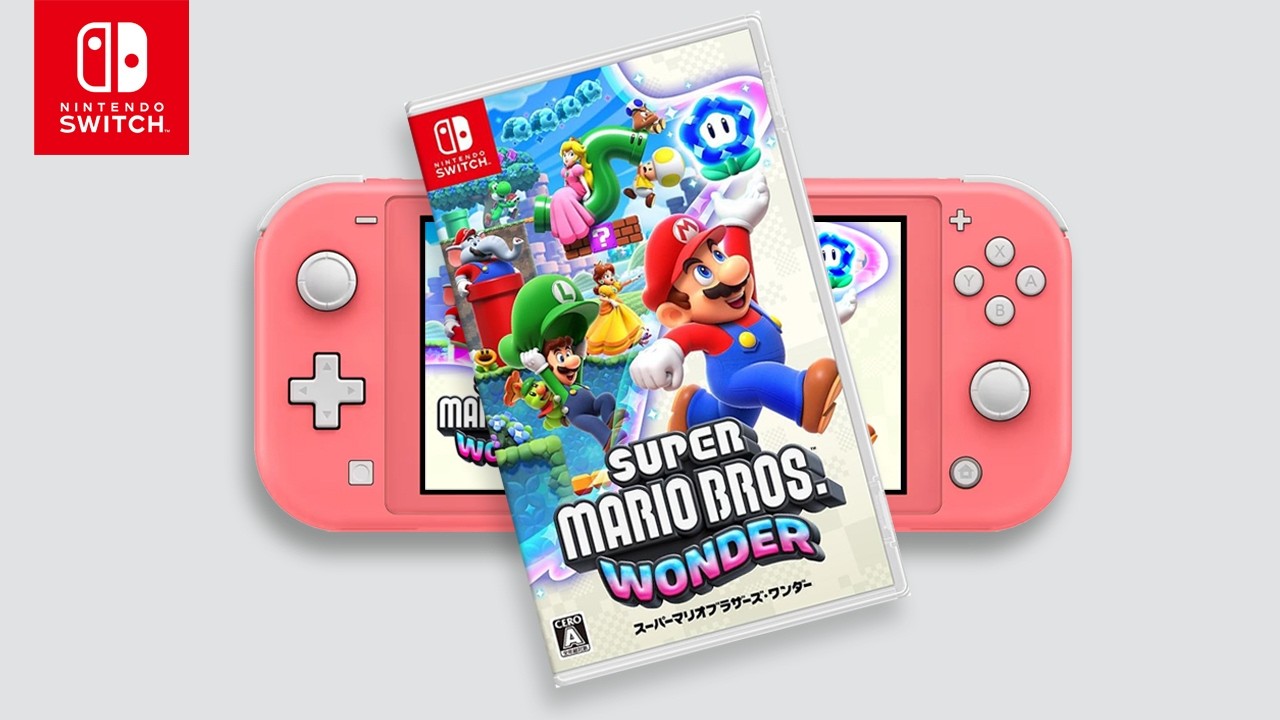 ニンテンドースイッチライト本体 Switch純正充電器付き マリオパーティ