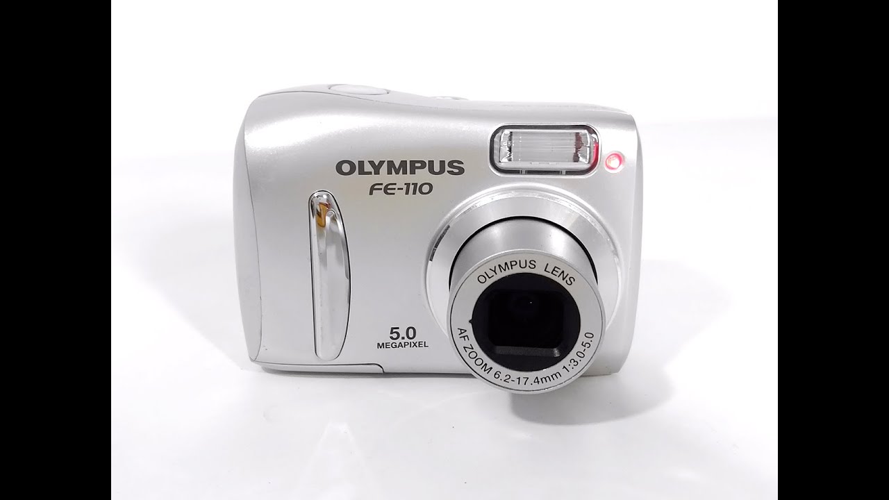 OLYMPUS CAMEDIA FE-110 Digital Camera - YouTube