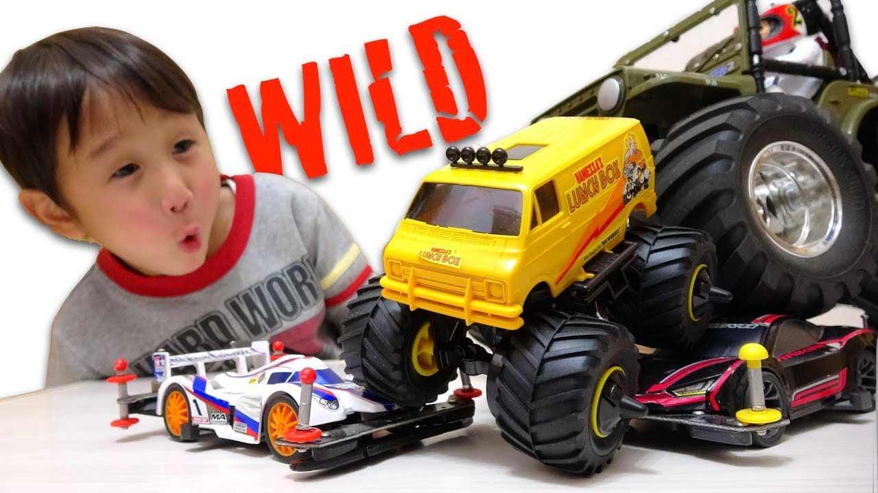 ワイルドミニ四駆 ランチボックス Jr.【かとちゃん】 - YouTube