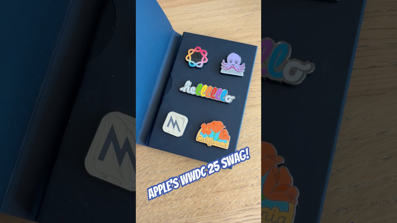 Here is Apple's 2025 WWDC swag! - YouTube
