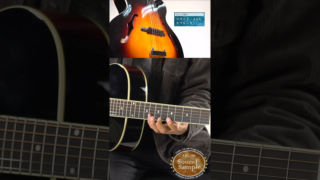 LOAR / LH-700 ピックギター 演奏してみた - YouTube