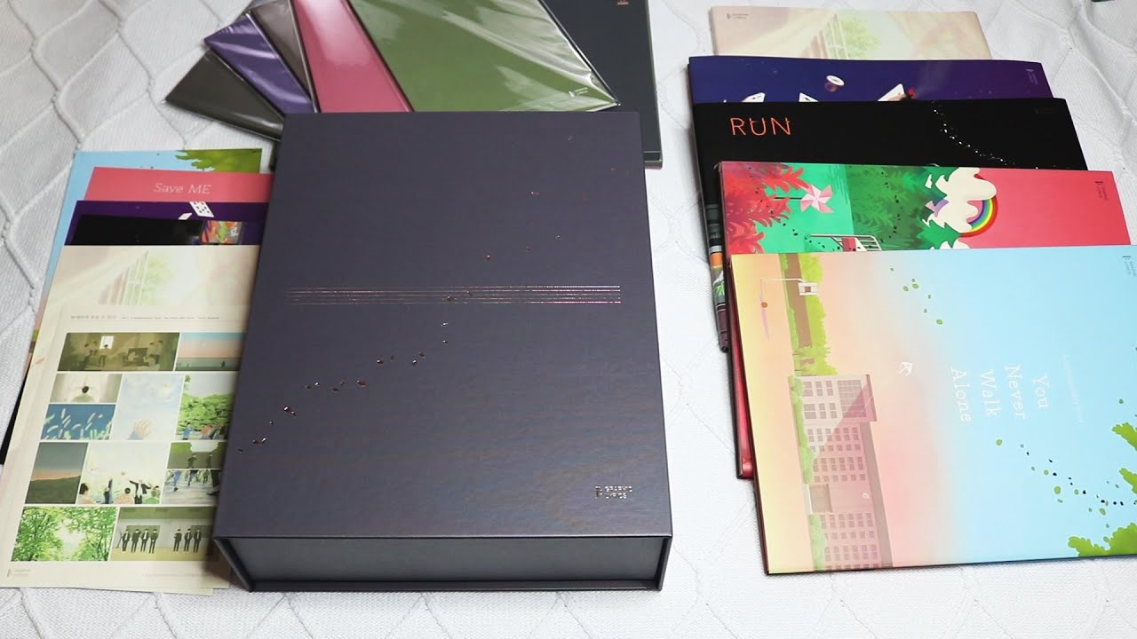 UNBOXING BTS 방탄소년단 Graphic Lyrics Series Special Package (All
