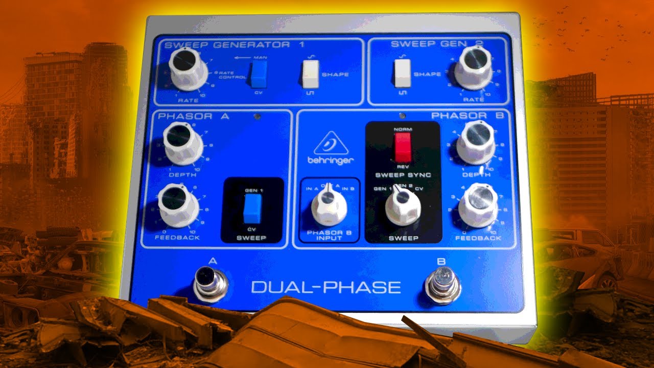Behringer Dual-Phase: Is This Massive Pedal Worth It? - YouTube