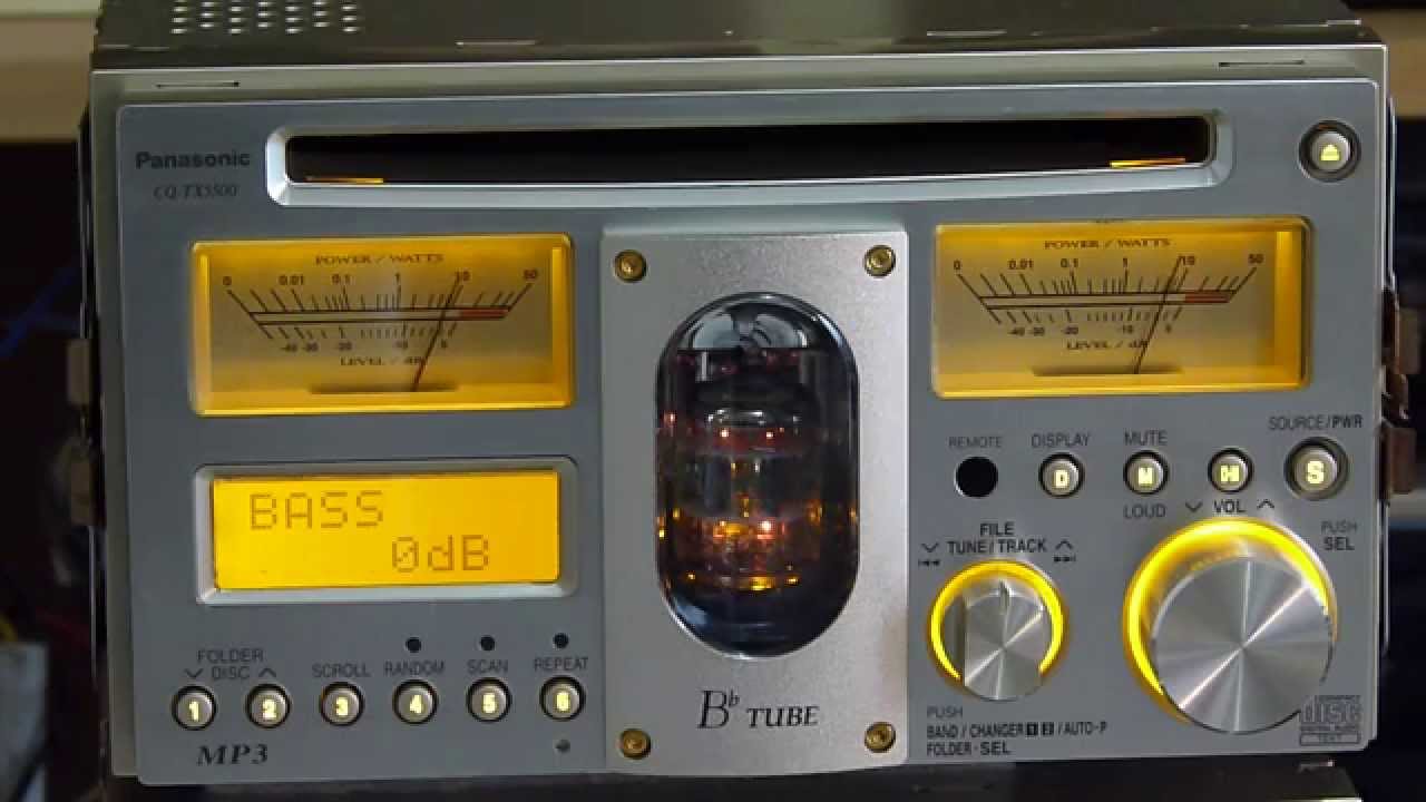 Panasonic CQ-TX 5500 - YouTube