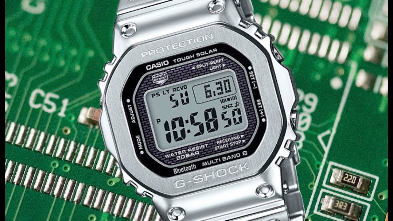 THE BEST G-SHOCK: G-Shock GMWB5000D-1 Steel - YouTube